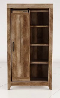 Craftsman Oak Storage Cabinet - Adept Storage-5