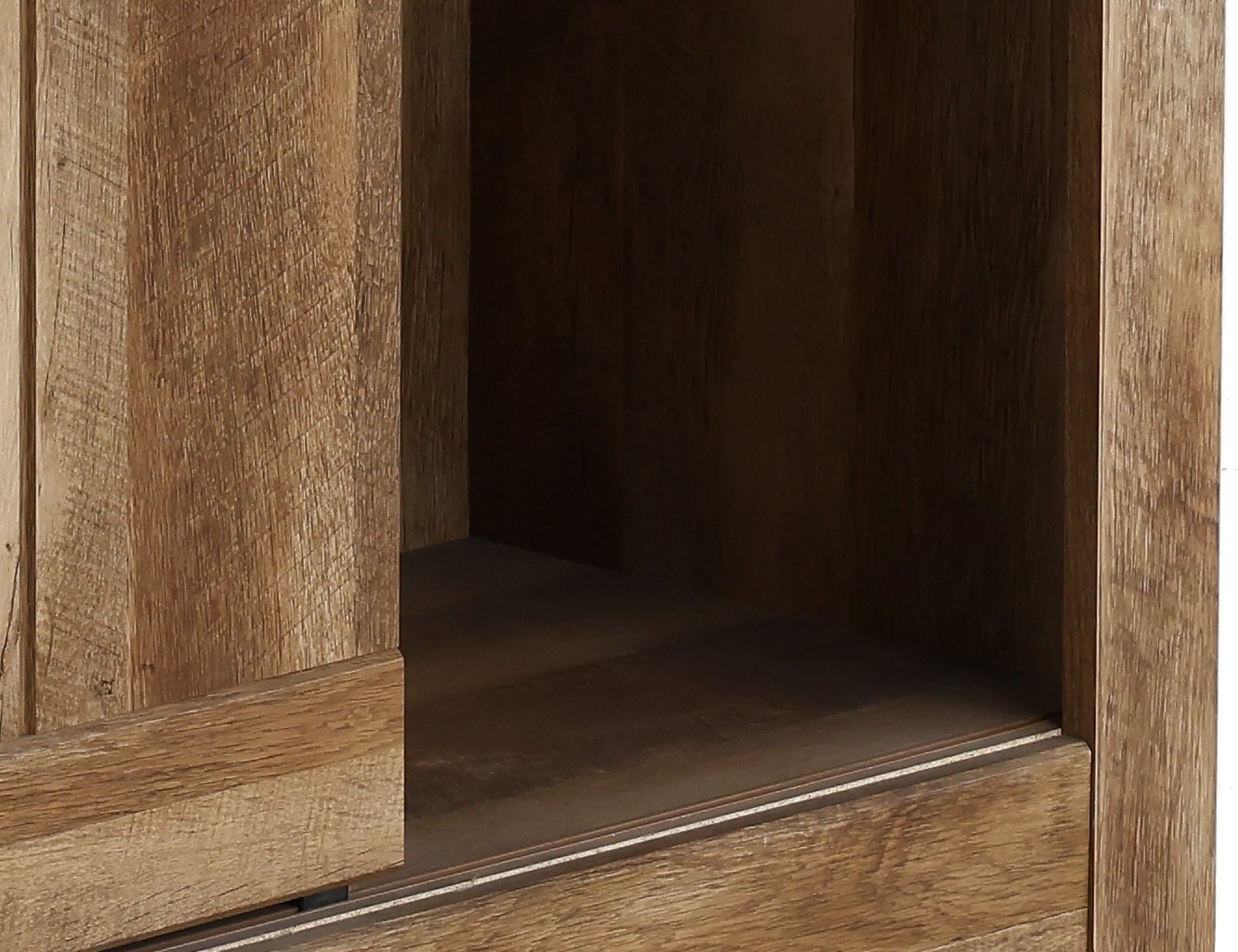 Craftsman Oak Storage Cabinet - Adept Storage-7