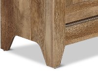 Craftsman Oak Storage Cabinet - Adept Storage-8