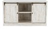 Antique White 61 Inch TV Stand - Barrister Lane