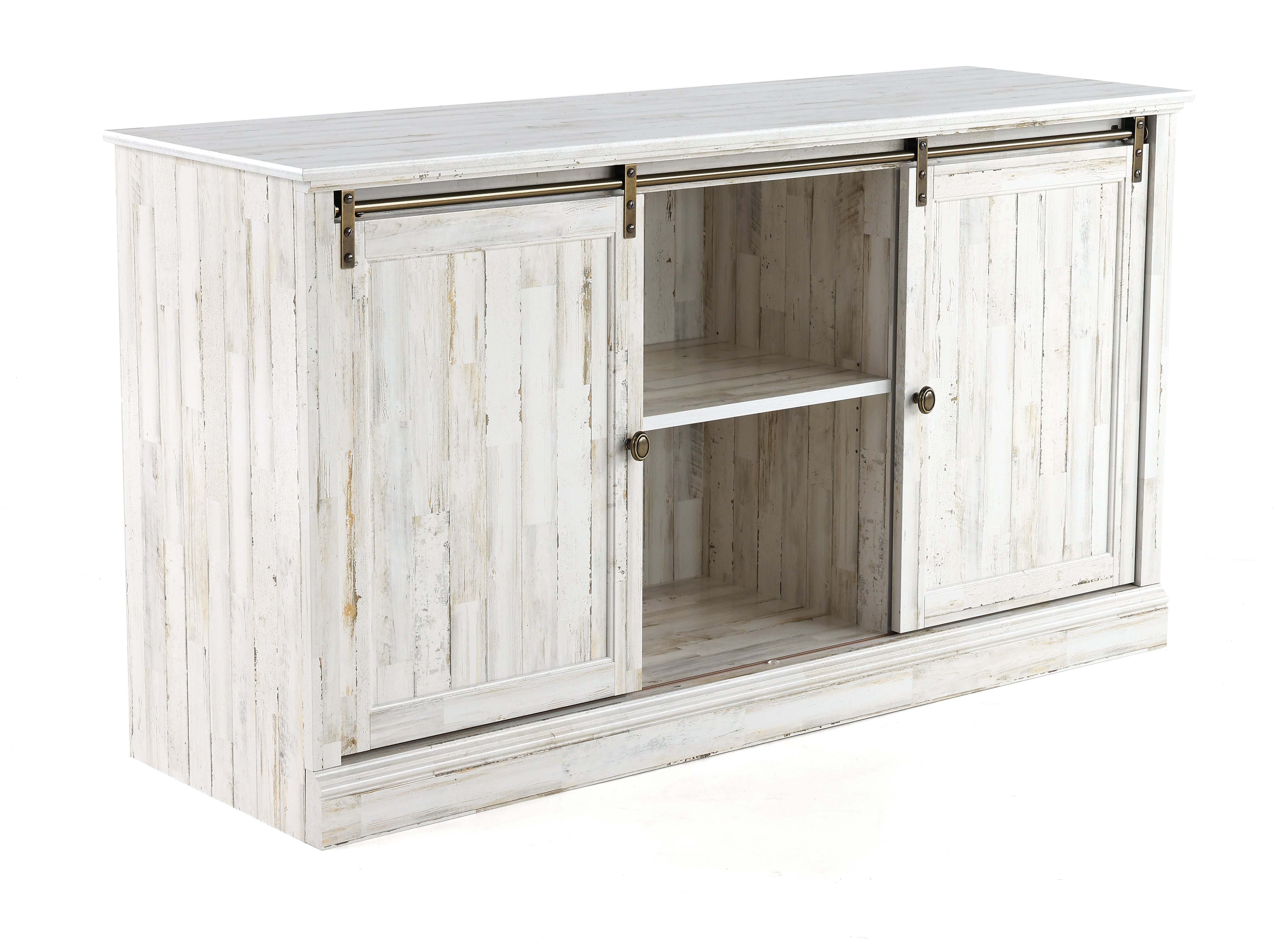 Barrister Lane Antique White 61 TV Stand-3