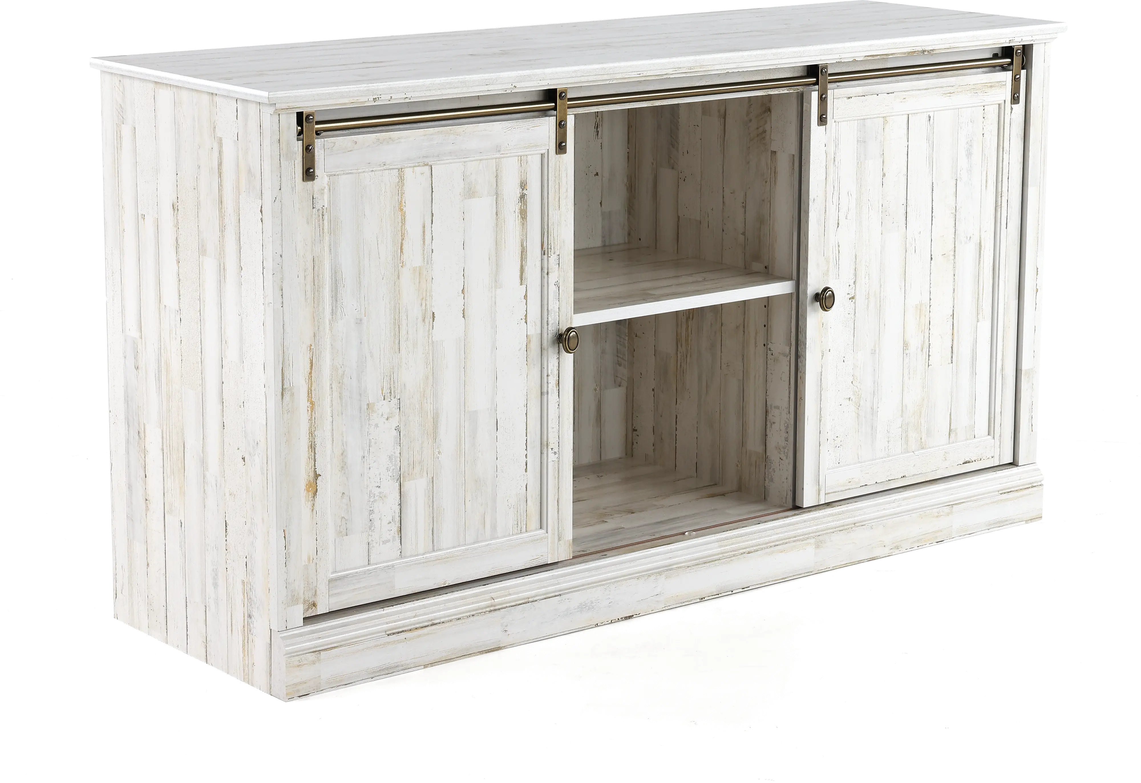 Barrister Lane Antique White 61 TV Stand-3