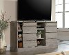 Gray 59 Inch TV Stand - Cannery Bridge