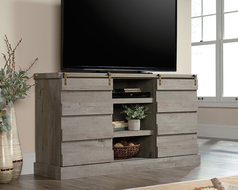 Gray 59 Inch TV Stand - Cannery Bridge-7