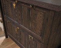 Coffee Oak File Cabinet - Costa-5