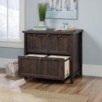 Coffee Oak File Cabinet - Costa-8