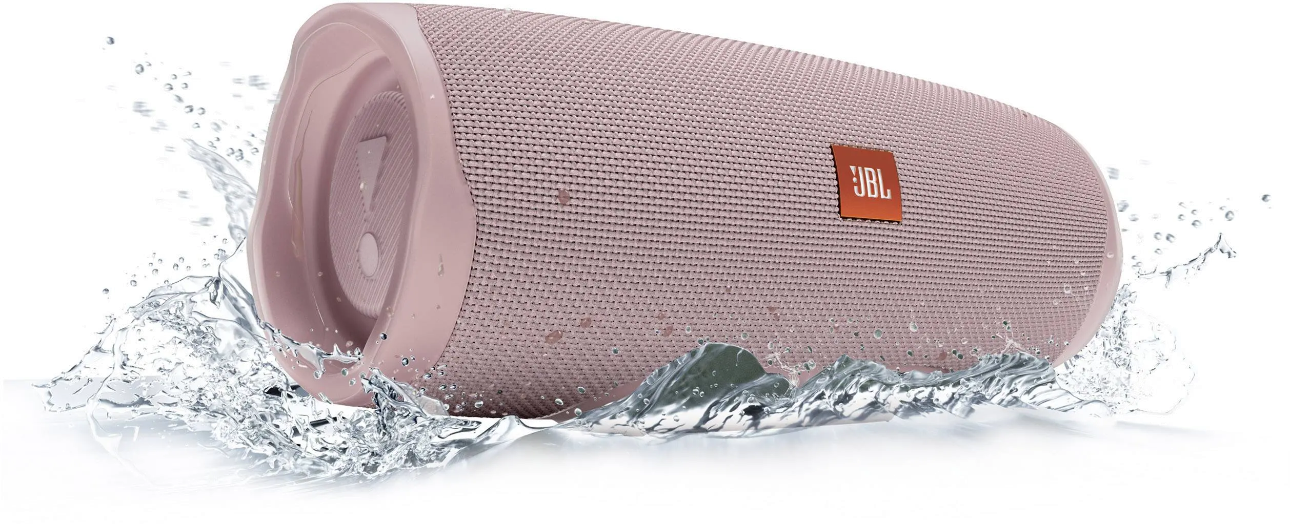 JBLCHARGE4PINKAM JBL Charge 4 Waterproof Bluetooth Speaker - Pink-5