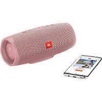 JBLCHARGE4PINKAM JBL Charge 4 Waterproof Bluetooth Speaker - Pink-6