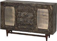 Gray 2 Door Cabinet - Emerson