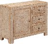 Wood Inlay Accent Cabinet - Splendid