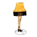 28 Inch Leg Lamp Tinsel Lighted Decor