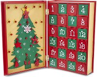 Wooden Book Advent Calendar
