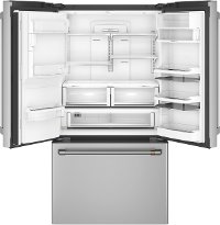 CYE22TP2MS1 Cafe Counter Depth French Door Smart Refrigerator with Hot Water Dispenser - 22.2 cu. ft., 36 Inch Stainless Steel-4