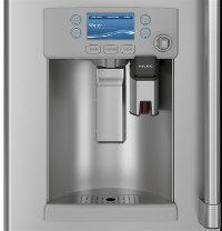 CYE22UP2MS1 Cafe Counter Depth French Door Smart Refrigerator with Keurig Brewing System - 22 cu. ft., 36 Inch Stainless Steel-4