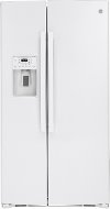 GSS25IGNWW GE 25.1 cu. ft. Side by Side Refrigerator - 36 Inch White