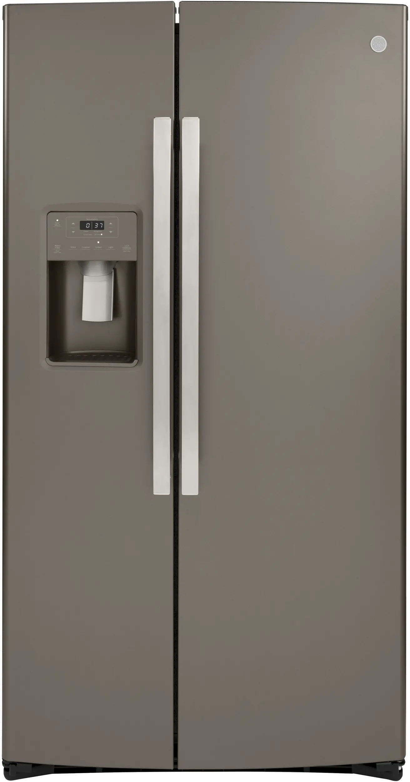 GSS25IMNES GE 25.1 cu ft Side by Side Refrigerator - Slate-1