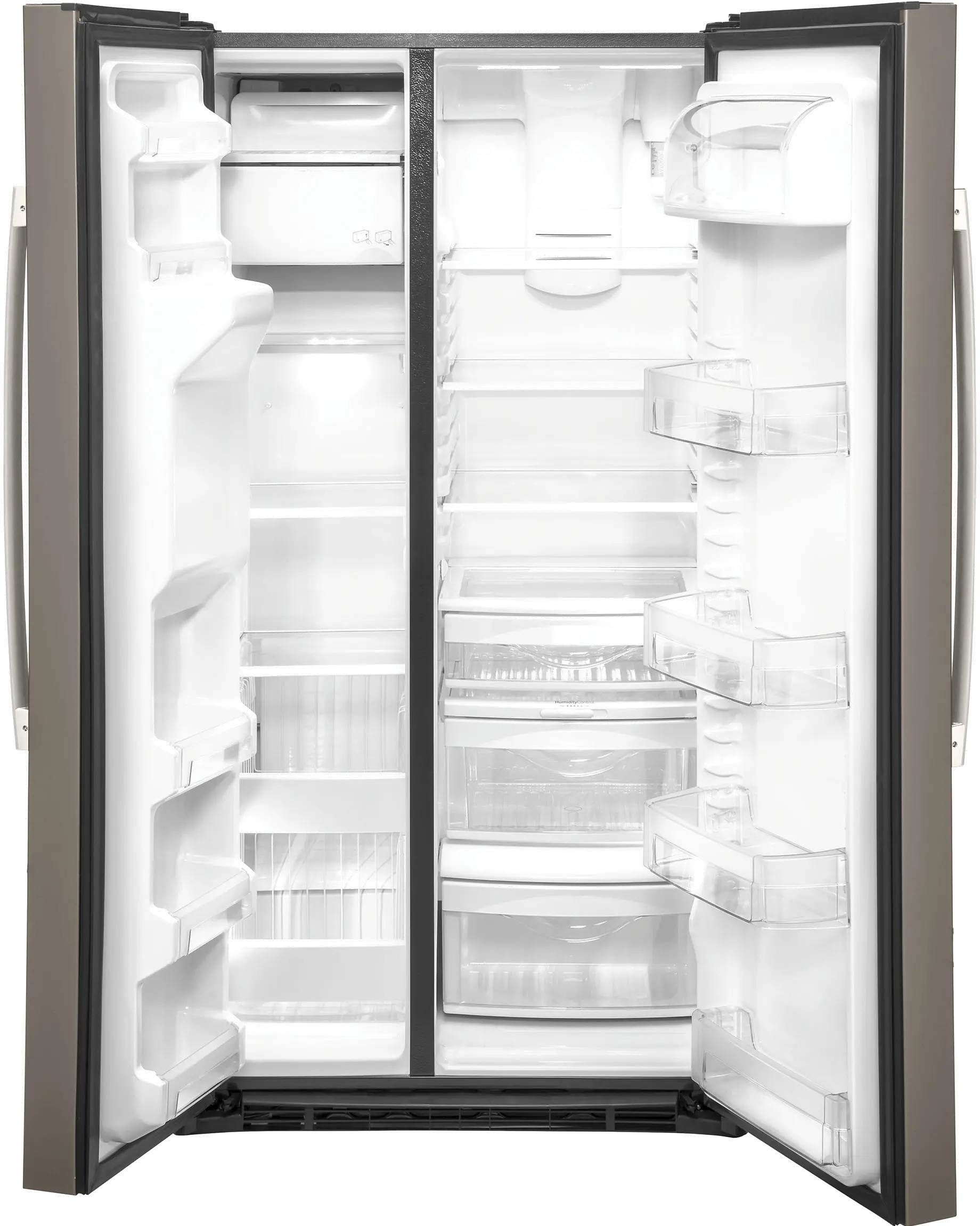 GSS25IMNES GE 25.1 cu ft Side by Side Refrigerator - Slate-4