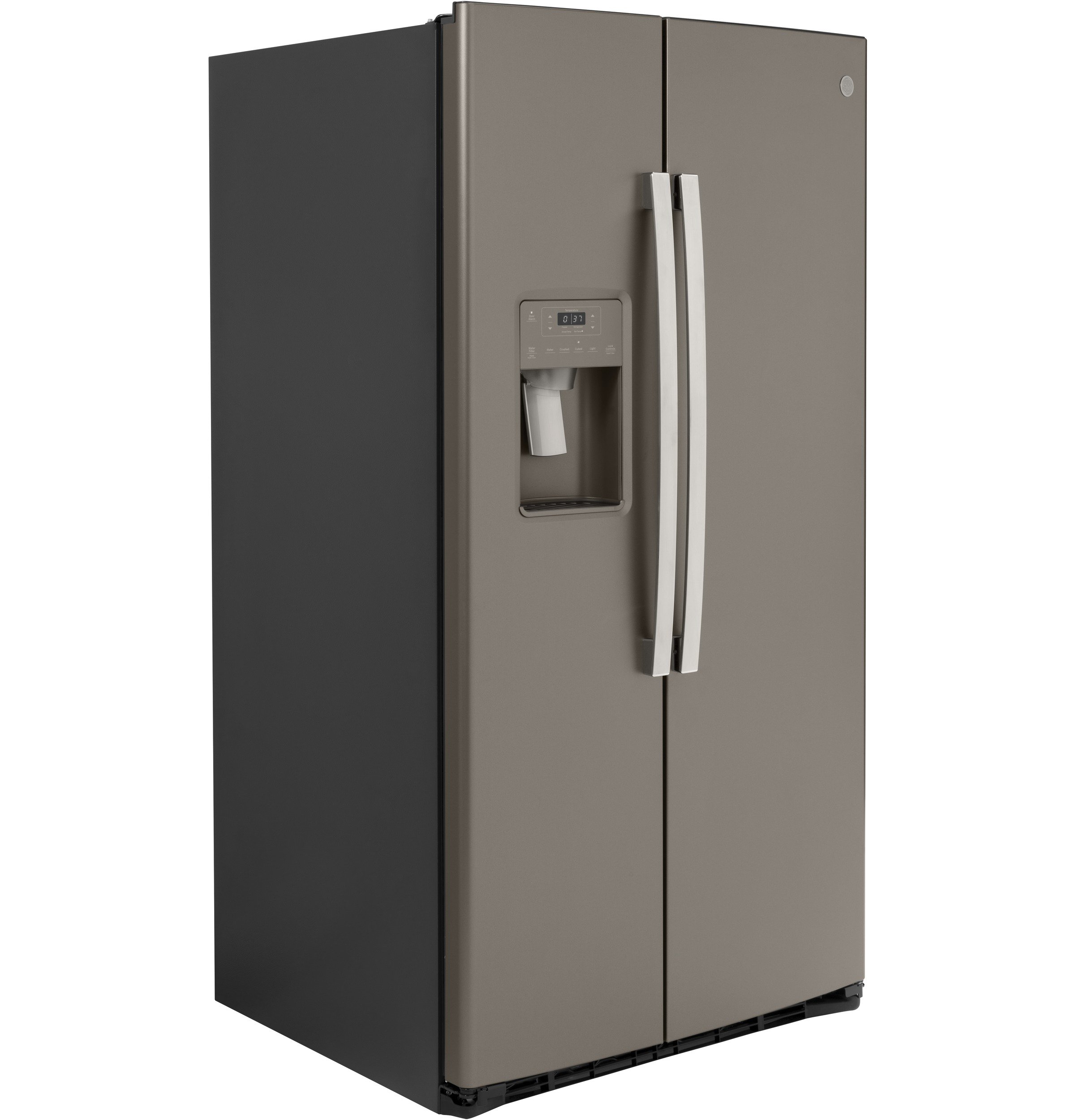 GSS25IMNES GE 25.1 cu. ft. Side by Side Refrigerator - 36 Inch Slate-6