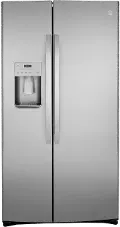 GSS25IYNFS GE 25.1 cu ft Side by Side Refrigerator - Stainless Steel