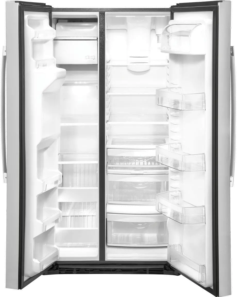 GSS25IYNFS GE 25.1 cu ft Side by Side Refrigerator - Stainless Steel-4