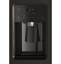 GSS25IBNTS GE 25.1 cu. ft. Side by Side Refrigerator - 36 Inch Black Stainless Steel-4