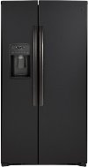 GSS25IENDS GE 25.1 cu. ft. Side by Side Refrigerator - 36 Inch Black Slate