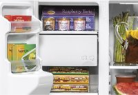 GSS25IENDS GE 25.1 cu. ft. Side by Side Refrigerator - 36 Inch Black Slate-5