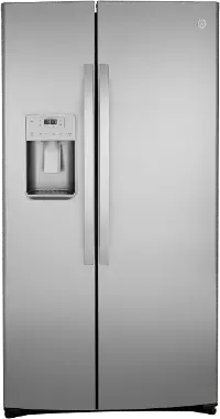 GZS22IYNFS GE 21.8 cu ft Side by Side Refrigerator - Counter Depth Stainless Steel