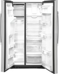 GZS22IYNFS GE 21.8 cu. ft. Side by Side Counter Depth Refrigerator - 36 Inch Fingerprint Resistant Stainless Steel-4