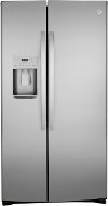GZS22IYNFS GE 21.8 cu. ft. Side by Side Counter Depth Refrigerator - 36 Inch Stainless Steel