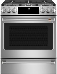 CGS700P2MS1 Cafe 30 Inch Gas Range - 5.6 cu. ft. Stainless Steel