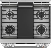 CGS700P2MS1 Cafe 30 Inch Gas Range - 5.6 cu. ft. Stainless Steel-6