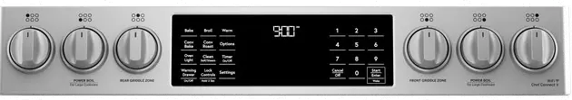 C2S900P2MS1 Cafe 30 Inch Dual Fuel Slide In Smart Range - Stainless Steel-7