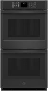 JKD3000DNBB GE 27 Inch Double Wall Smart Oven - 8.6 cu. ft. Black