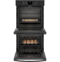 JKD3000DNBB GE 27 Inch Double Wall Smart Oven - 8.6 cu. ft. Black-3
