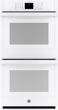 JKD3000DNWW GE 27 Inch Double Wall Smart Oven - 8.6 cu. ft. White