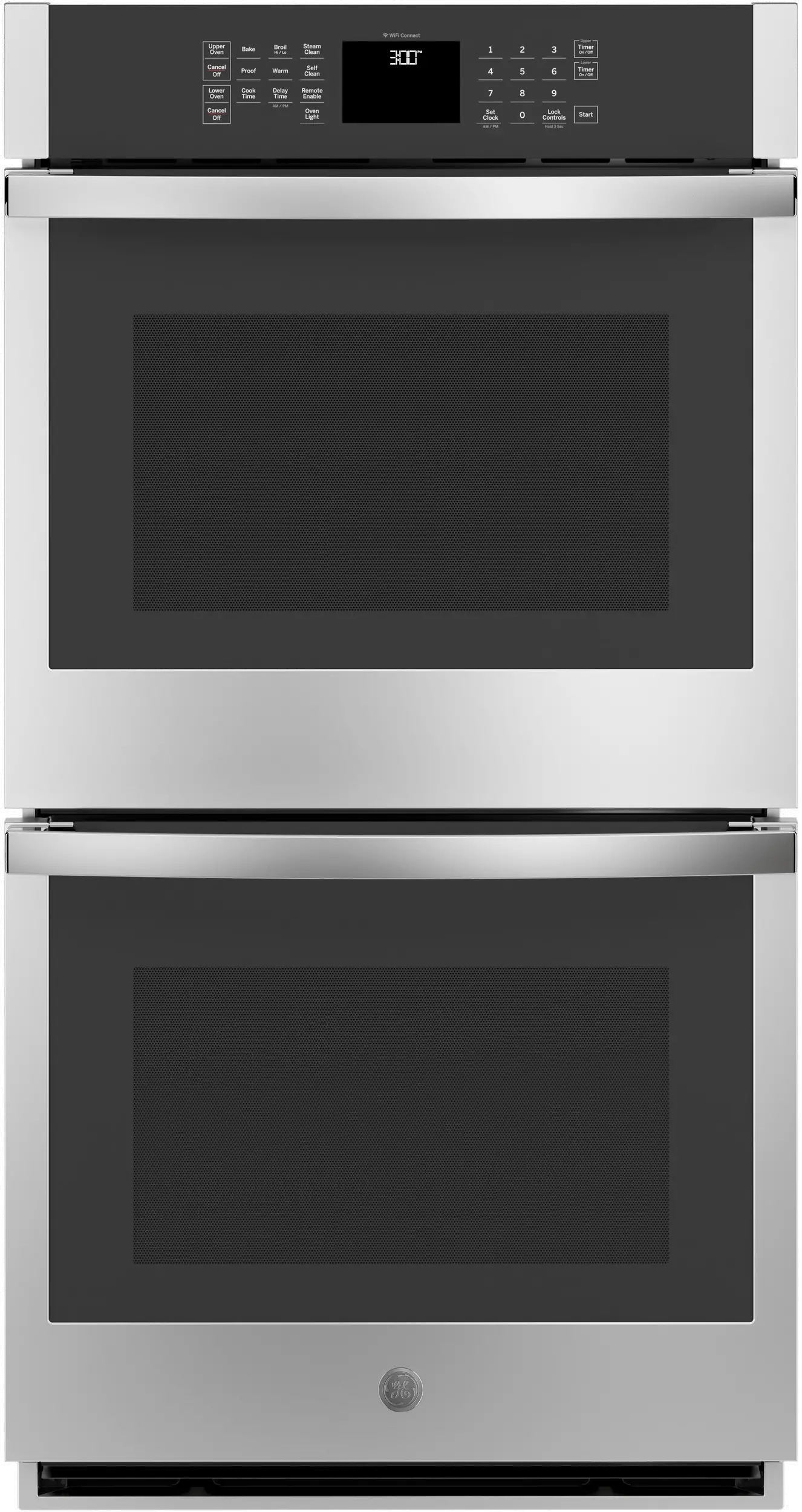 JKD3000SNSS GE 27 Inch Double Wall Smart Oven - 8.6 cu. ft. Stainless Steel-1