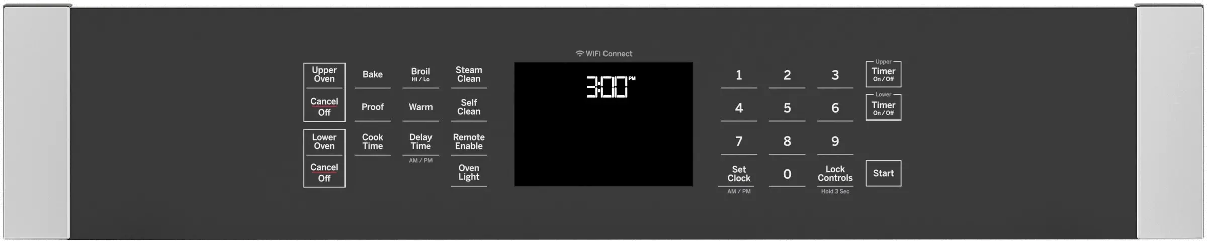 JKD3000SNSS GE 27 Inch Double Wall Smart Oven - 8.6 cu. ft. Stainless Steel-2