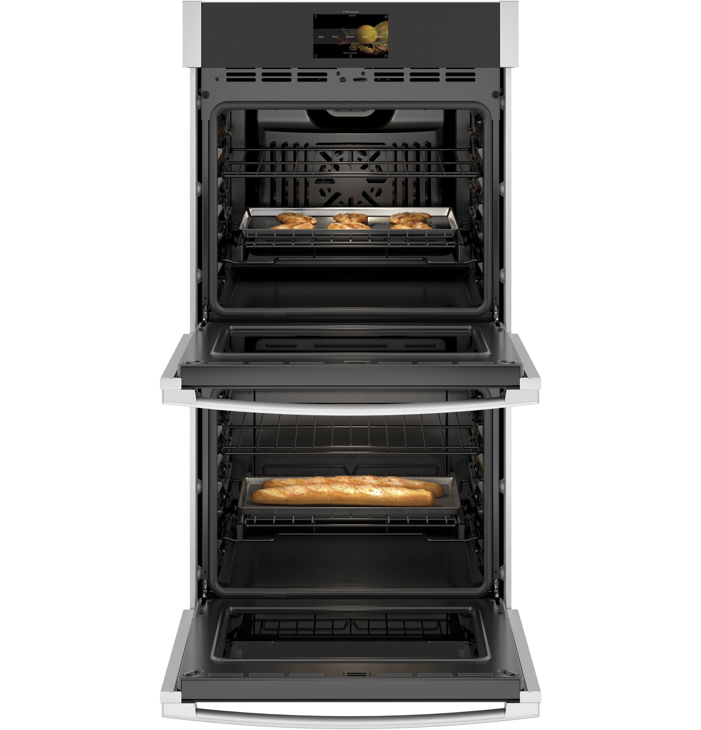 PKD7000SNSS GE Profile 27 Inch Smart Double Wall Oven - 8.6 cu. ft. Stainless Steel-4