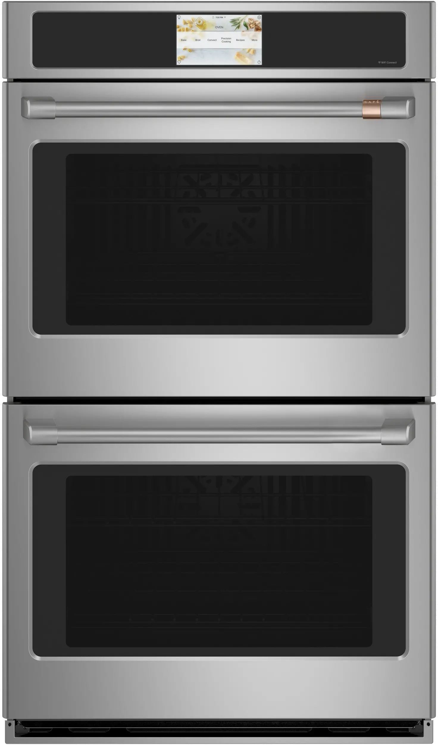 CTD70DP2NS1 Cafe 30 Inch Smart Double Wall Oven - 10.0 cu. ft. Stainless Steel-1