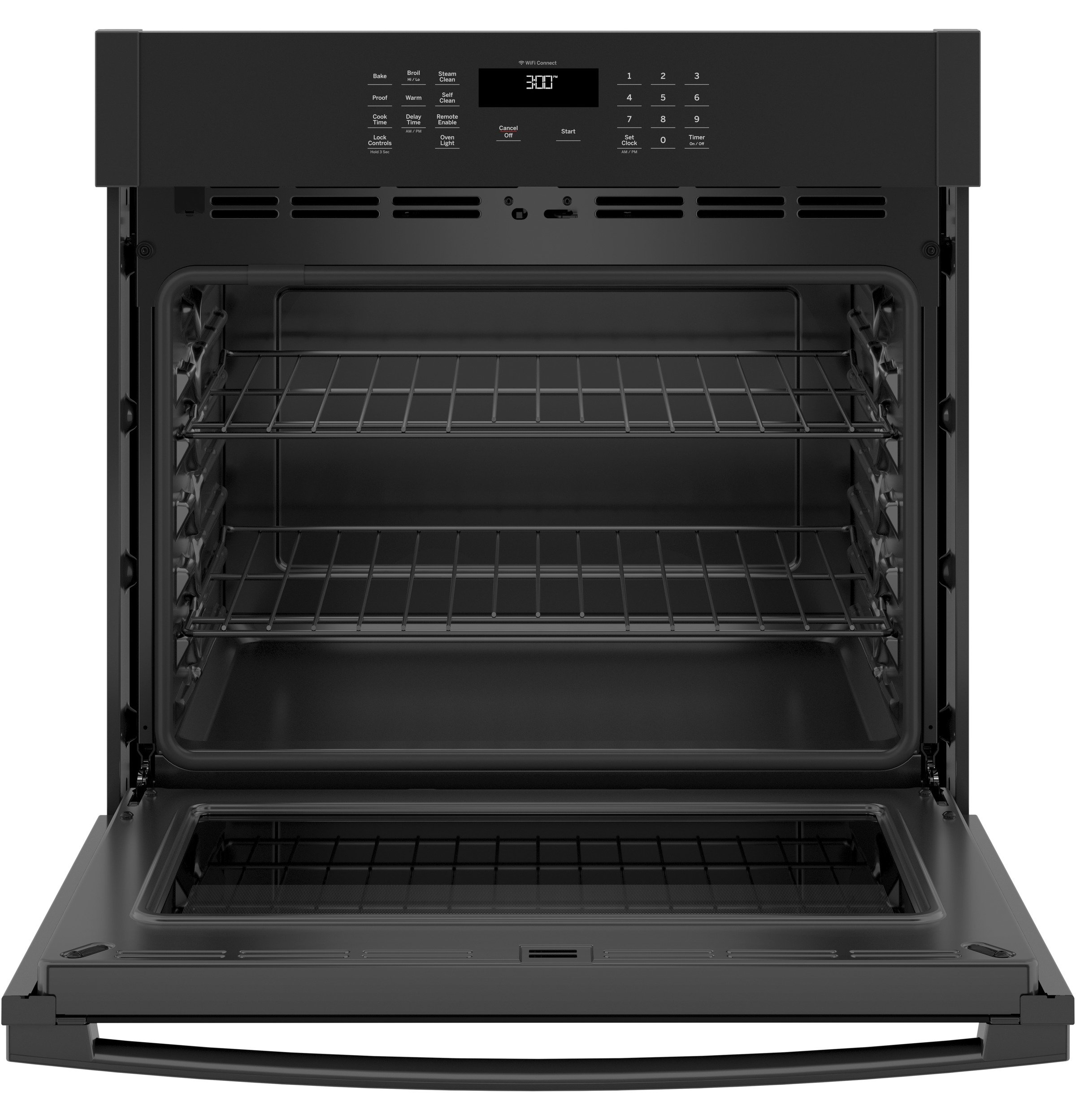JTS3000DNBB GE 30 Inch Smart Single Wall Oven - 5.0 cu. ft. Black-6