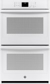 JTD3000DNWW GE 30 Inch Double Wall Smart Oven - 10.0 cu. ft. White