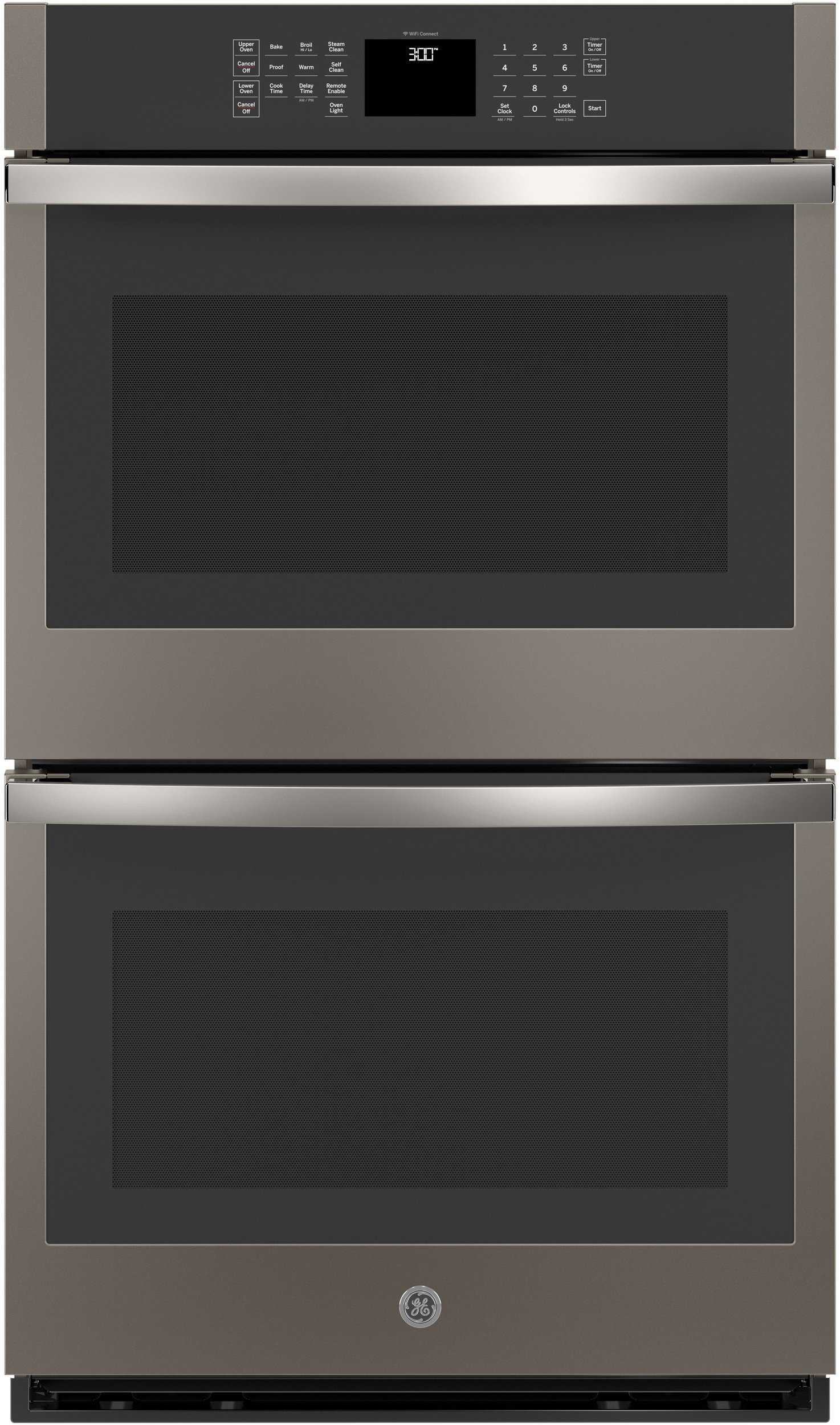 JTD3000ENES GE 30 Inch Double Wall Smart Oven - 10.0 cu. ft. Slate-1