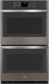 JTD3000ENES GE 30 Inch Double Wall Smart Oven - 10.0 cu. ft. Slate