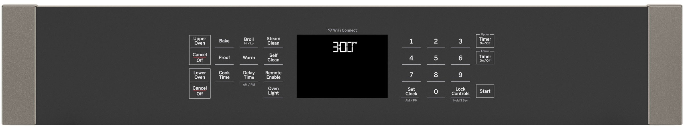 JTD3000ENES GE 30 Inch Double Wall Smart Oven - 10.0 cu. ft. Slate-3
