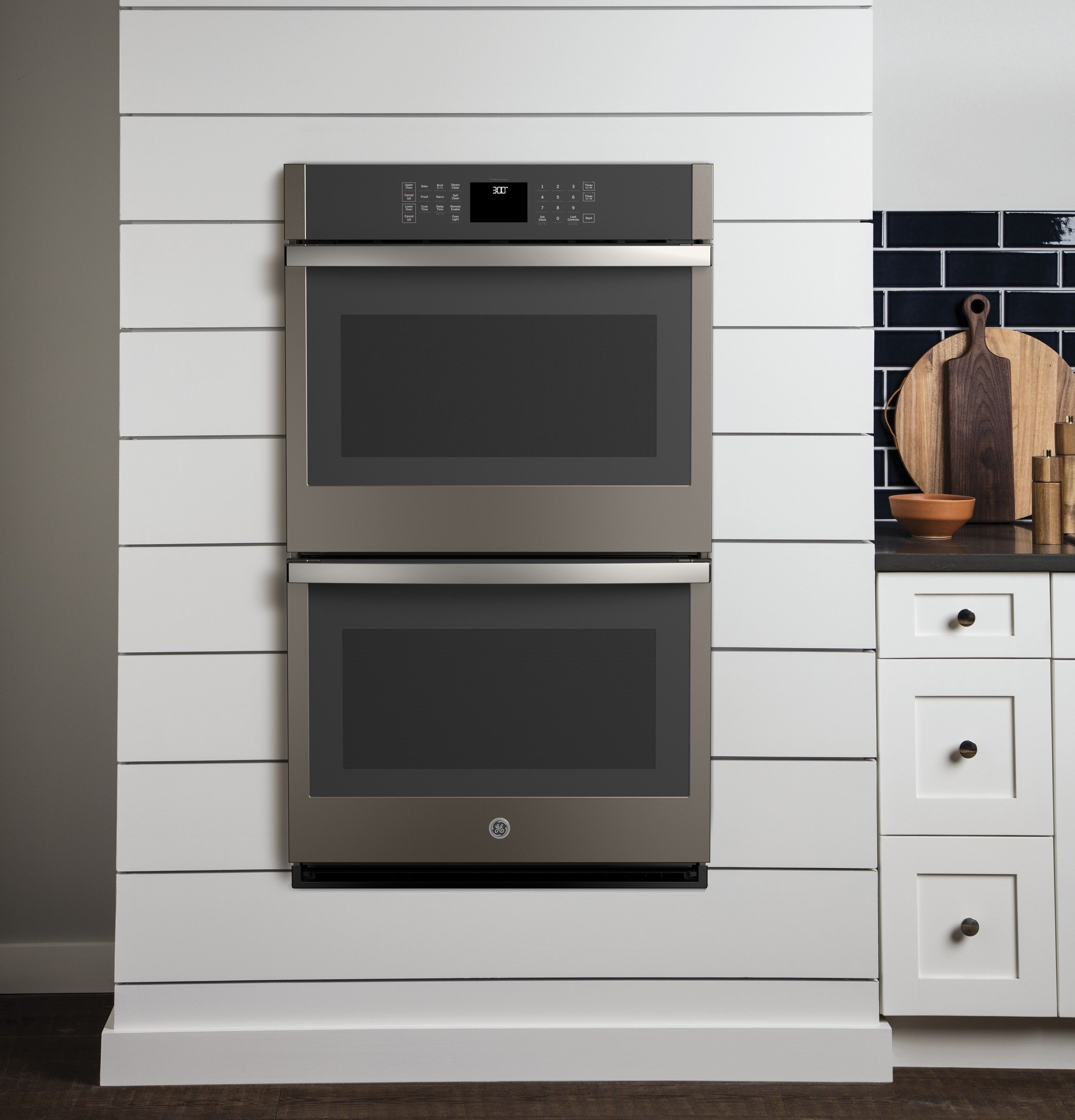 JTD3000ENES GE 30 Inch Double Wall Smart Oven - 10.0 cu. ft. Slate-6
