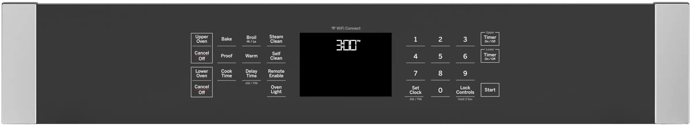 JTD3000SNSS GE 30 Inch Double Wall Smart Oven - 10.0 cu. ft. Stainless Steel-3