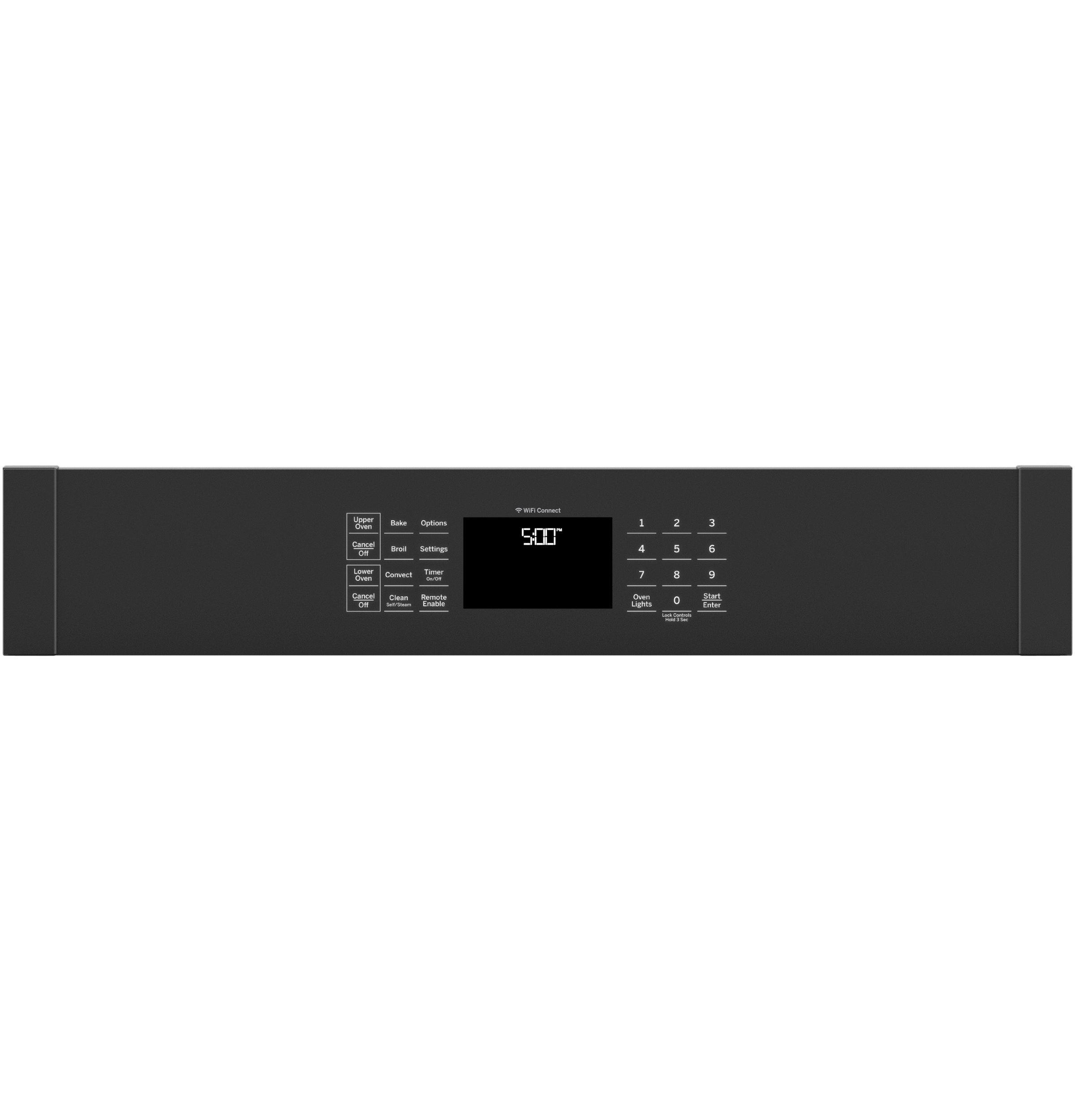 JTD5000DNBB GE 30 Inch Double Wall Smart Oven - 10.0 cu. ft. Black-2