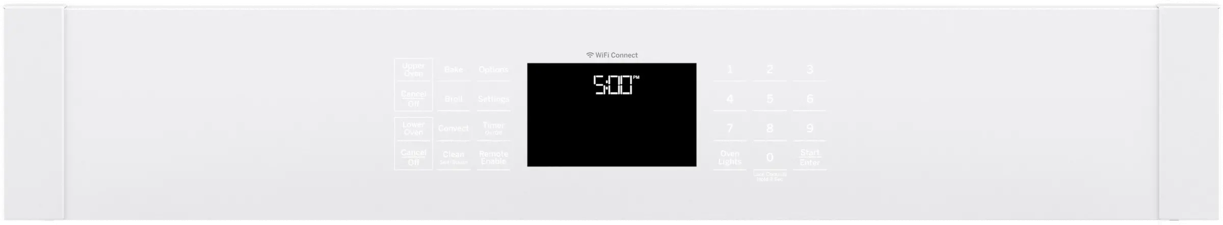 JTD5000DNWW GE 10 cu ft Double Wall Oven - 30 W White-3