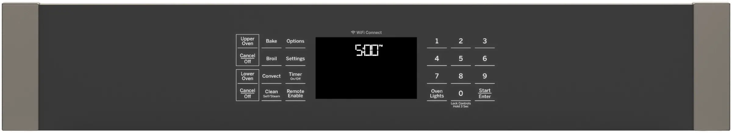 JTD5000ENES GE 30 Inch Double Wall Smart Oven - 10.0 cu. ft. Slate Stainless Steel-2